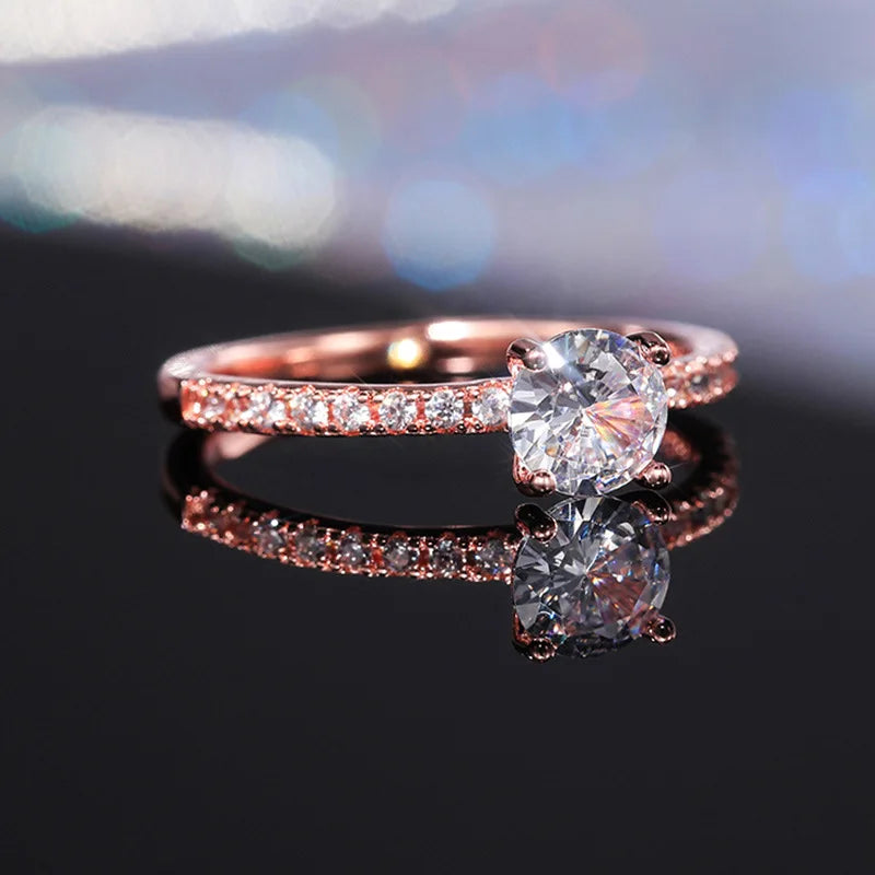 Velour Heartline Wedding Ring