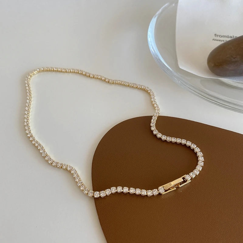 Maison Royale Gold Tennis Choker