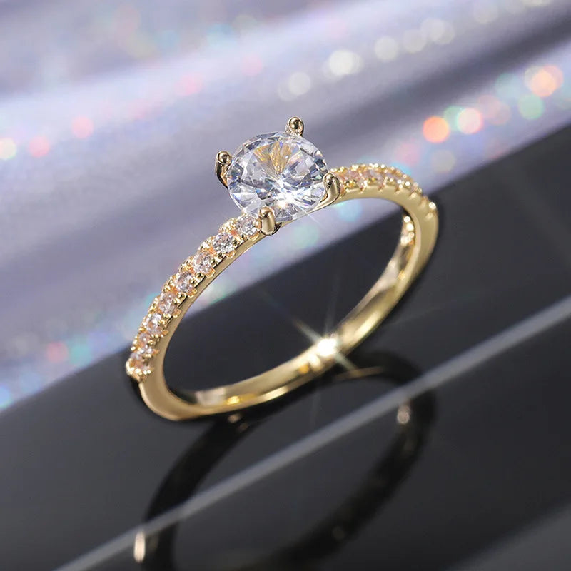 Velour Heartline Wedding Ring