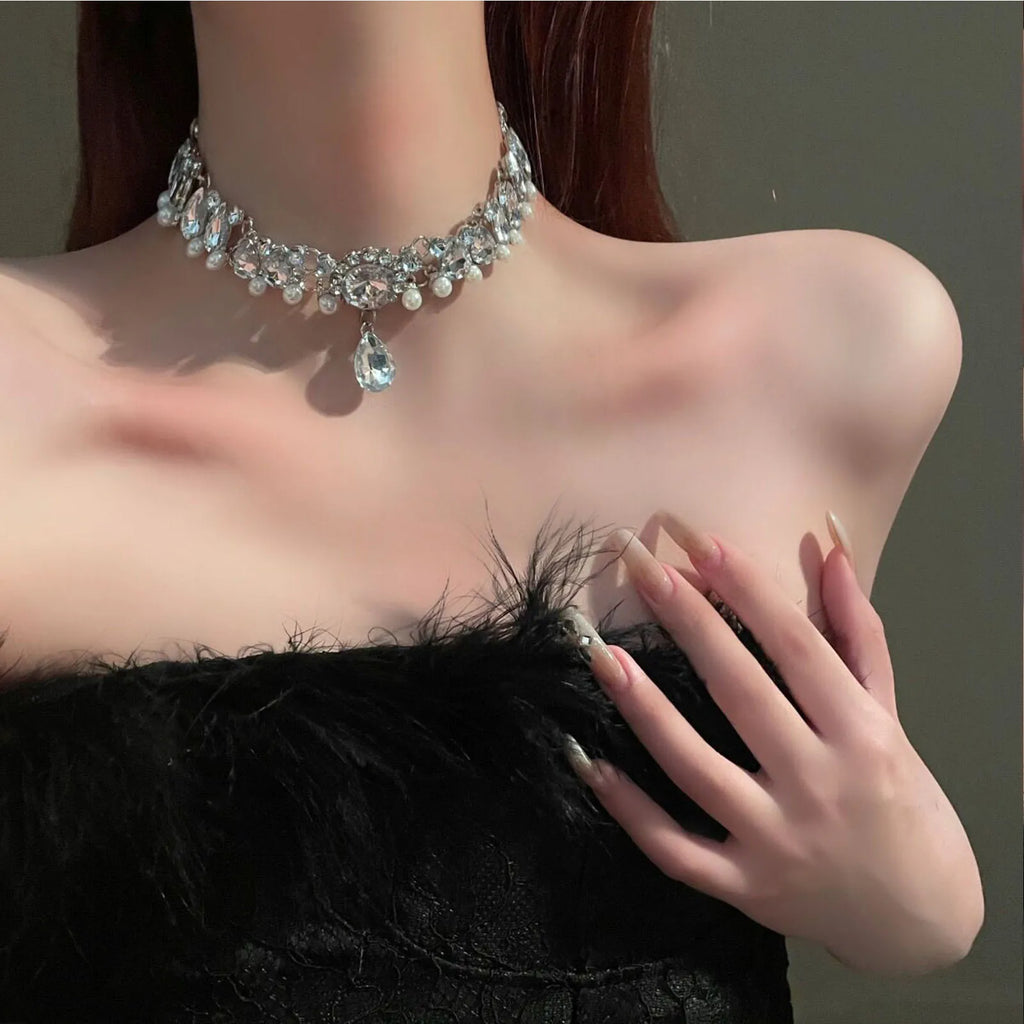 Étoile Perle Diamond Pendant