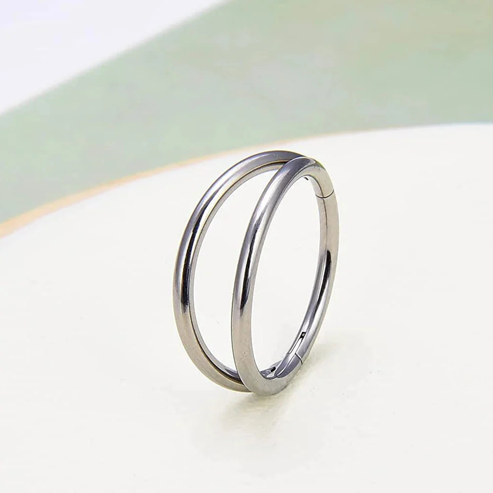 Hoops diamond earring