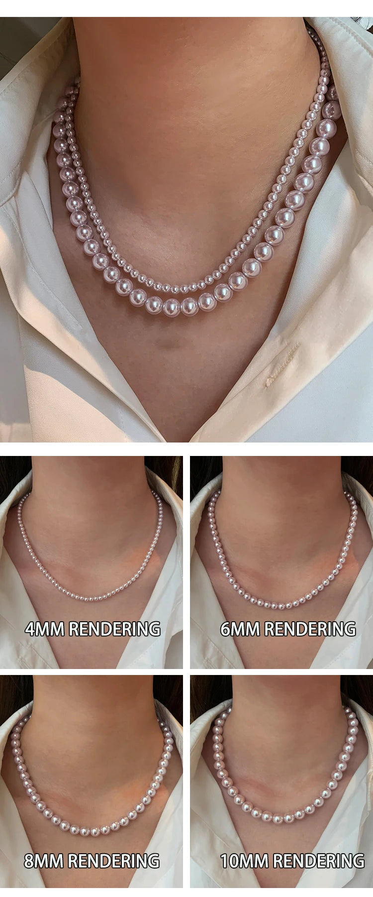 Maison Améthyste Pearl Necklace