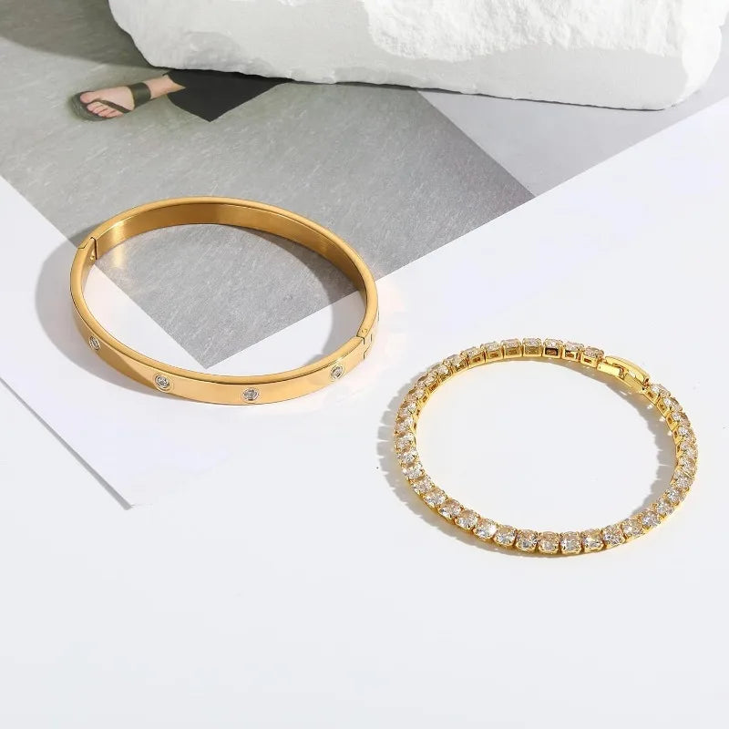 Éclat Lumière Love Bracelets