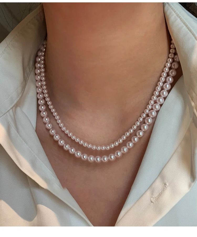 Maison Améthyste Pearl Necklace