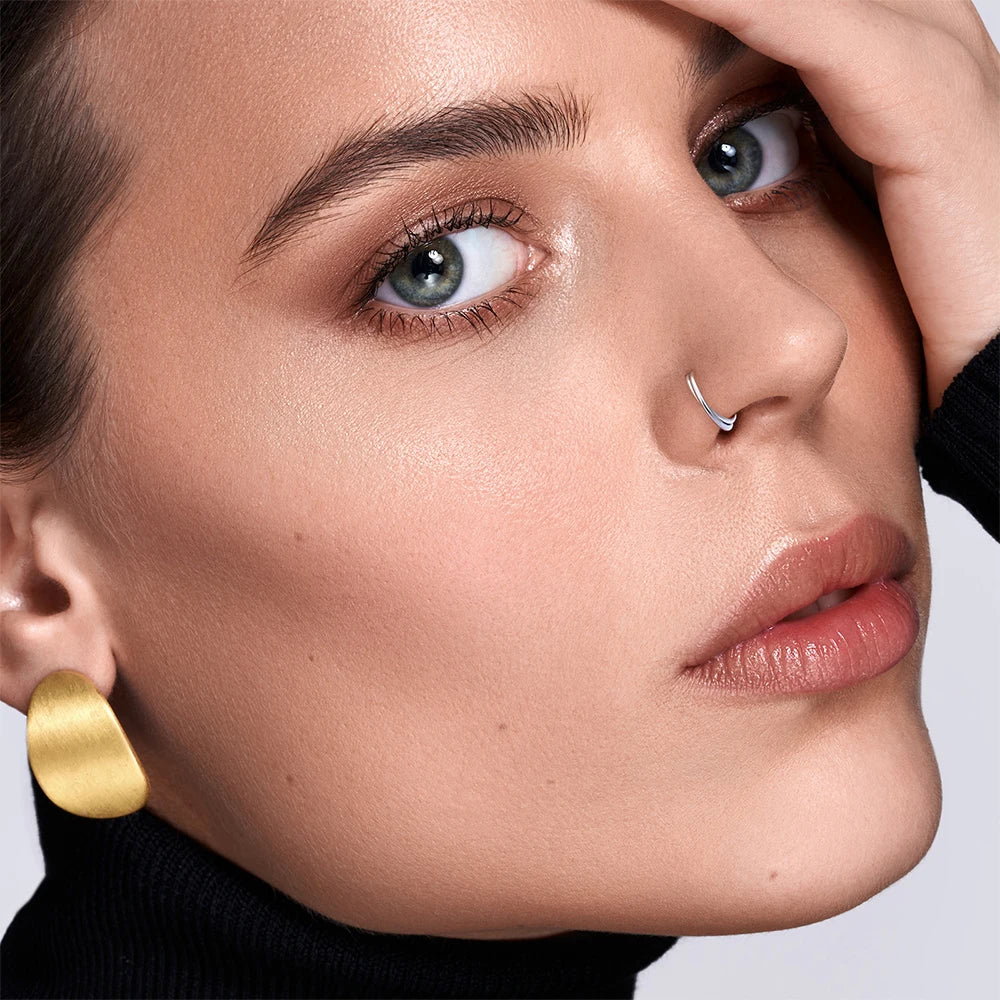 Hoops diamond earring