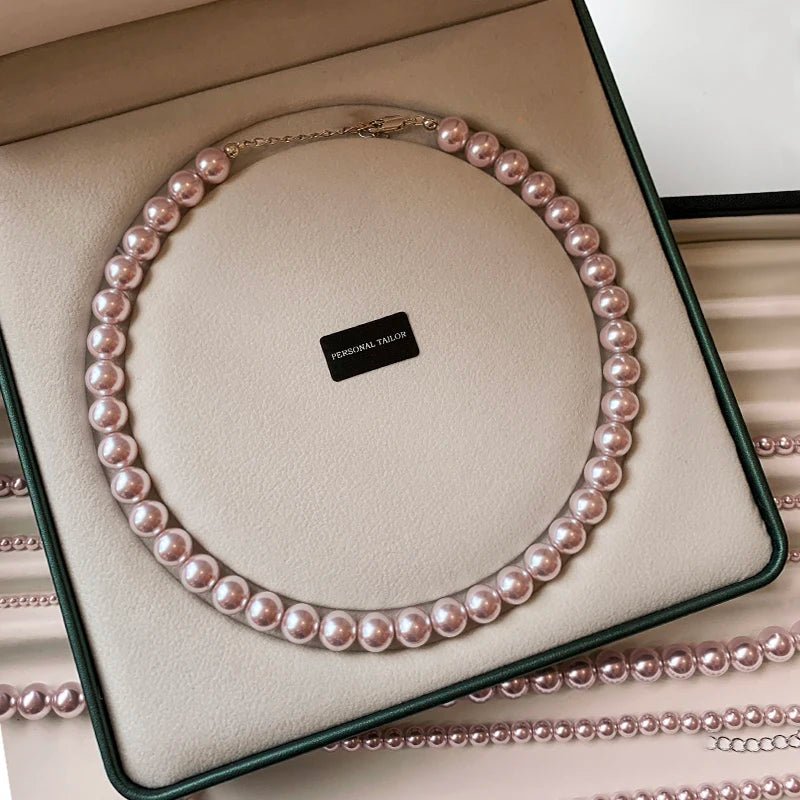 Maison Améthyste Pearl Necklace